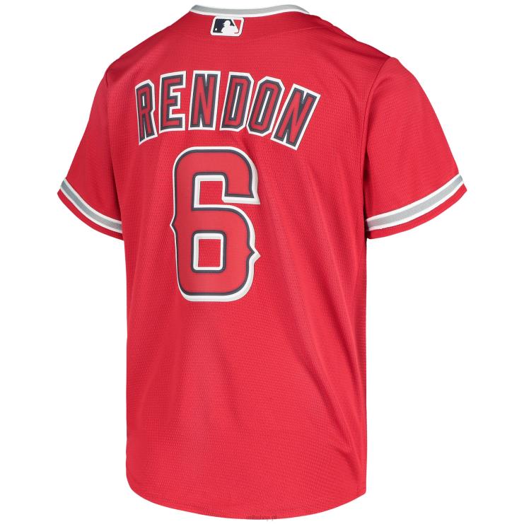 Los Angeles Angels Anthony Rendon Nike Czerwona replika alternatywnej koszulki gracza młodzież 0J02V1430 MLB Jerseys