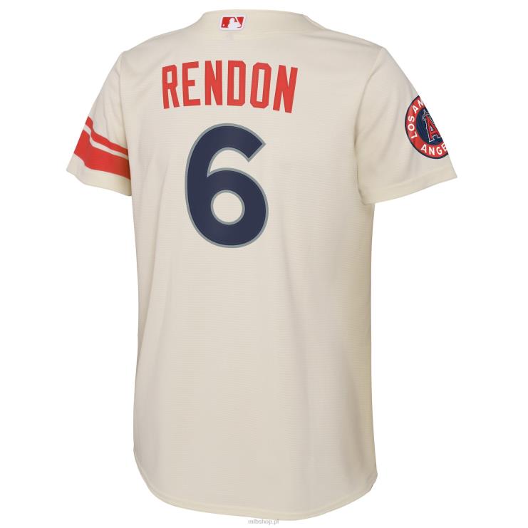 Los Angeles Angels Anthony Rendon Nike Kremowa replika koszulki gracza 2022 City Connect młodzież 0J02V1538 MLB Jerseys