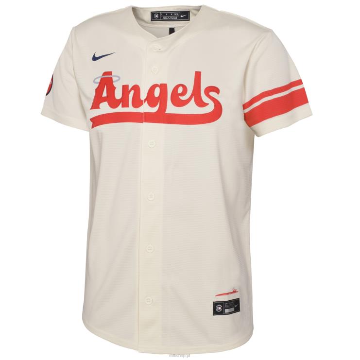 Replika koszulki Nike Los Angeles Angels 2022 City Connect w kolorze kremowym przedszkole 0J02V1489 MLB Jerseys