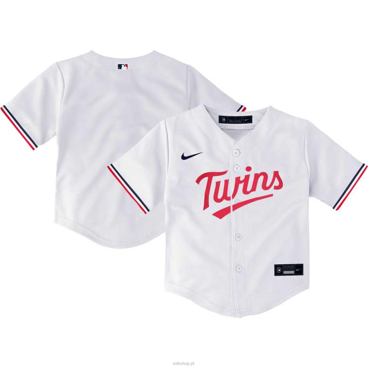 biała replika domowej koszulki drużyny nike minnesota twins nike Dziecko 0J02V1472 MLB Jerseys