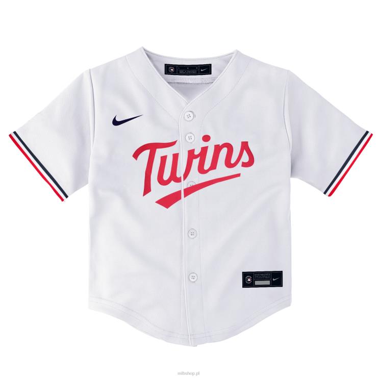 biała replika domowej koszulki drużyny nike minnesota twins nike maluch 0J02V1473 MLB Jerseys