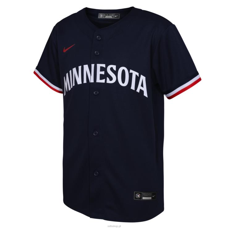 granatowa replika alternatywnej koszulki drużyny Nike Minnesota Twins młodzież 0J02V1459 MLB Jerseys