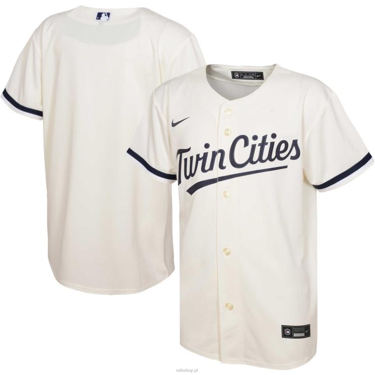 kremowa replika alternatywnej koszulki drużyny Nike Minnesota Twins młodzież 0J02V1460 MLB Jerseys