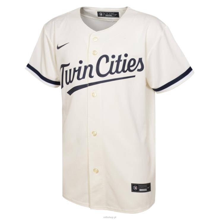 kremowa replika alternatywnej koszulki drużyny Nike Minnesota Twins młodzież 0J02V1460 MLB Jerseys
