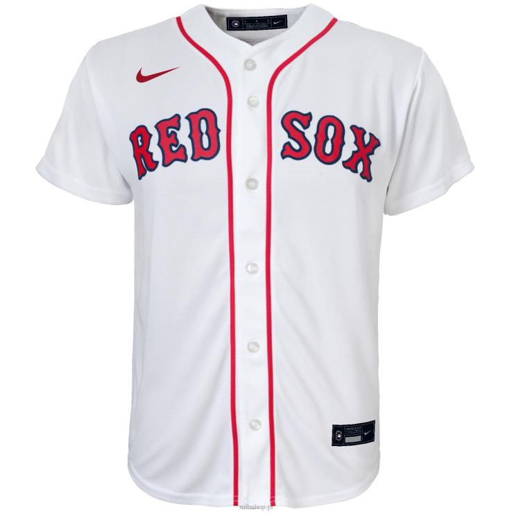 biała replika koszulki gracza boston red sox david ortiz nike młodzież 0J02V718 MLB Jerseys