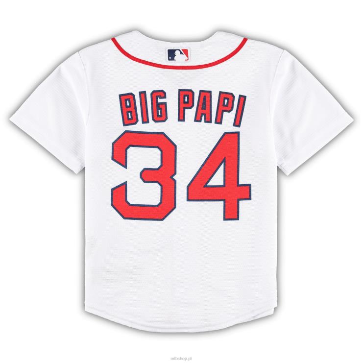 biała replika koszulki zawodnika boston red sox david ortiz 2022 Hall of Fame przedszkole 0J02V1057 MLB Jerseys
