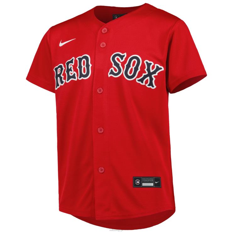 boston red sox trevor story nike czerwona replika koszulki gracza zastępczego młodzież 0J02V825 MLB Jerseys