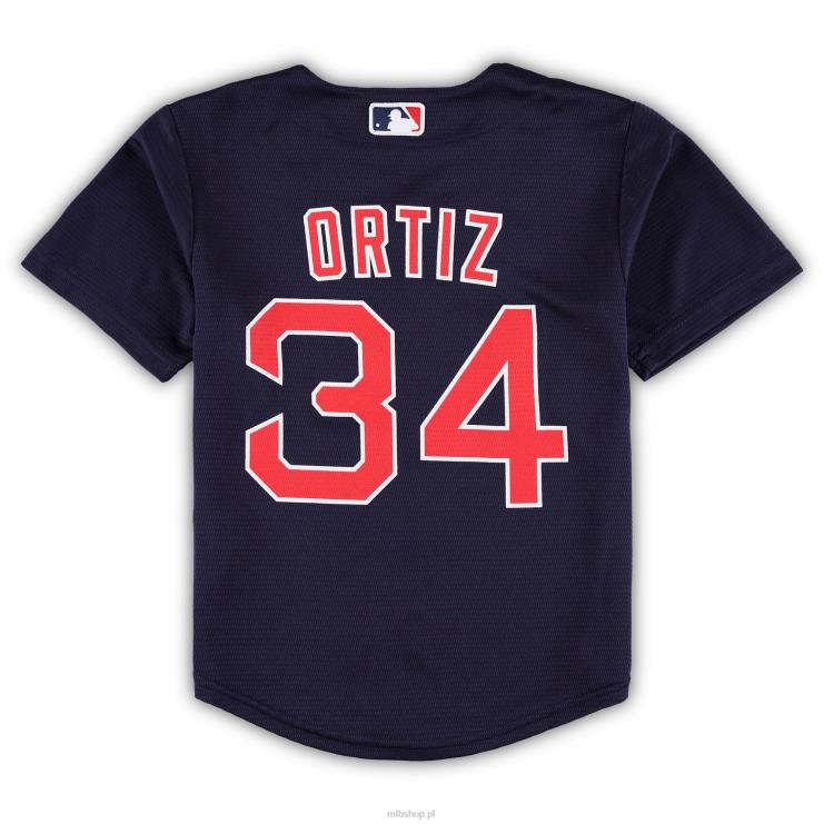 replika koszulki gracza Boston Red Sox Davida Ortiza Navy 2022 Hall of Fame przedszkole 0J02V1224 MLB Jerseys