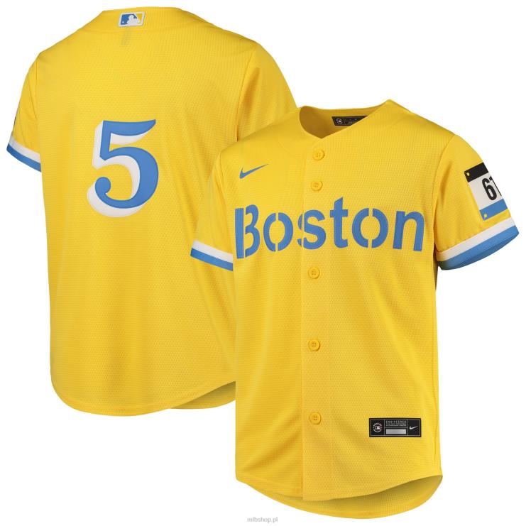 replika koszulki gracza boston red sox enrique hernandez nike gold city connect młodzież 0J02V1347 MLB Jerseys