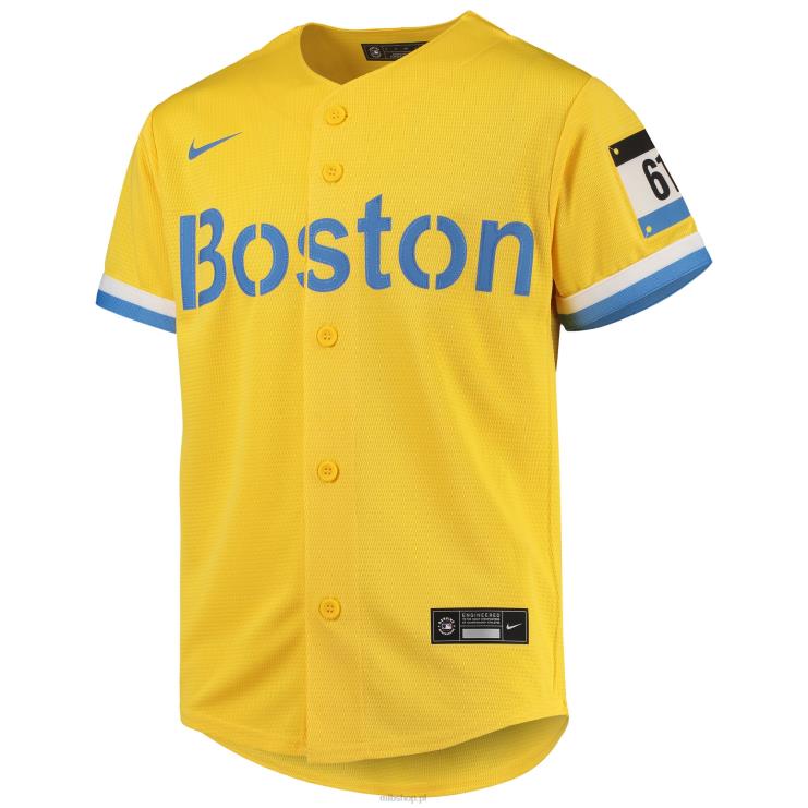 replika koszulki gracza boston red sox enrique hernandez nike gold city connect młodzież 0J02V1347 MLB Jerseys