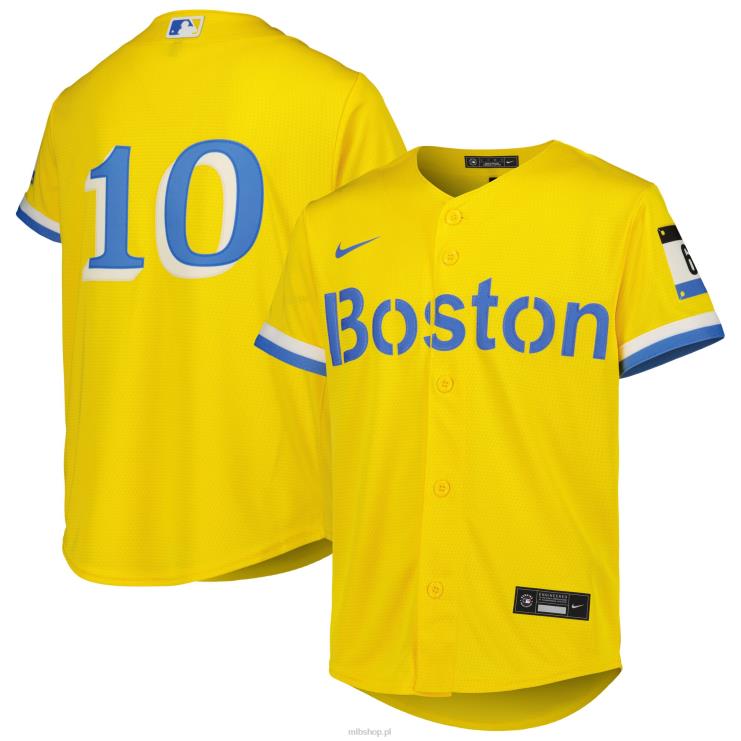 replika koszulki gracza boston red sox trevor story nike gold city connect młodzież 0J02V1398 MLB Jerseys