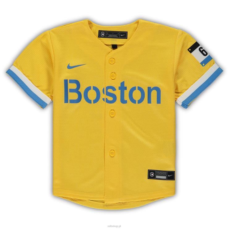 replika koszulki gracza boston red sox xander bogaerts nike gold city connect maluch 0J02V1203 MLB Jerseys