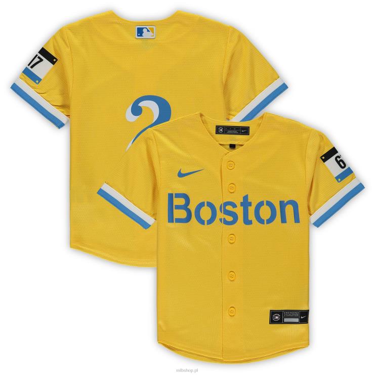 replika koszulki nike gold city connect boston red sox xander bogaerts przedszkole 0J02V1238 MLB Jerseys