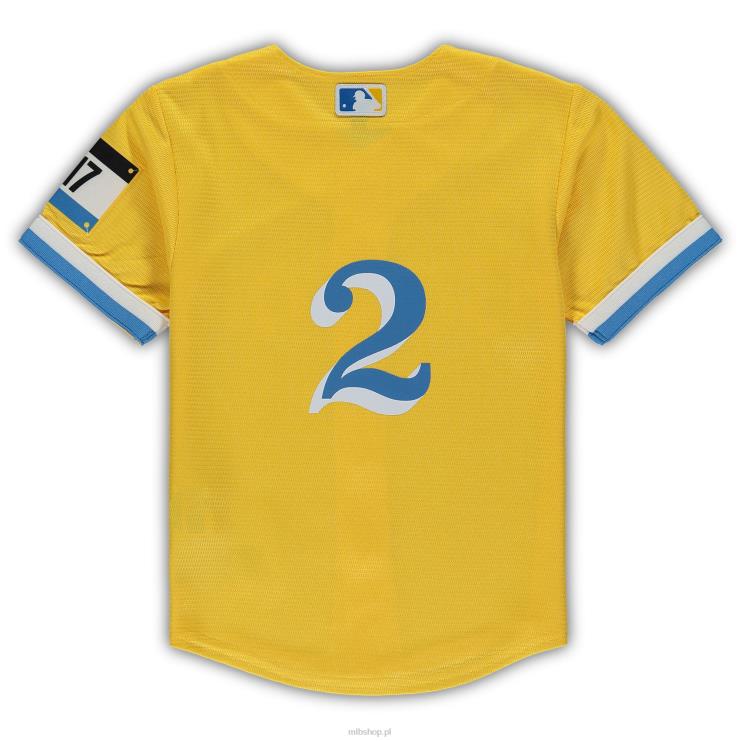 replika koszulki nike gold city connect boston red sox xander bogaerts przedszkole 0J02V1238 MLB Jerseys
