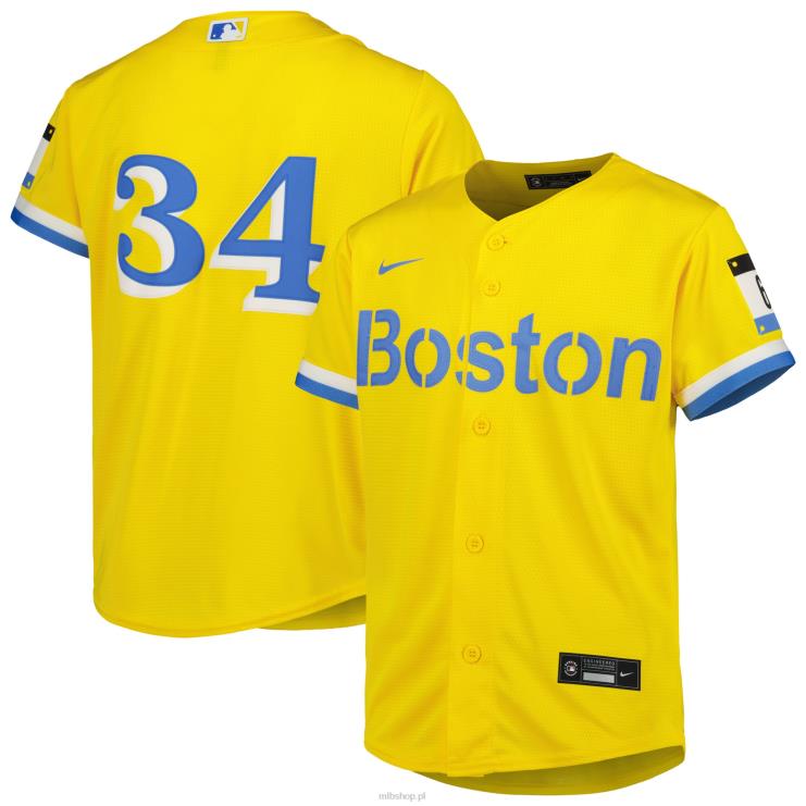 replika koszulki zawodnika nike gold city connect boston red sox david ortiz młodzież 0J02V1240 MLB Jerseys
