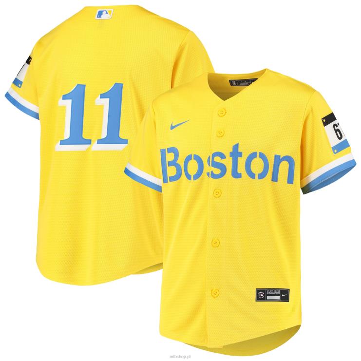replika koszulki zawodnika nike gold city connect boston red sox rafael devers młodzież 0J02V849 MLB Jerseys