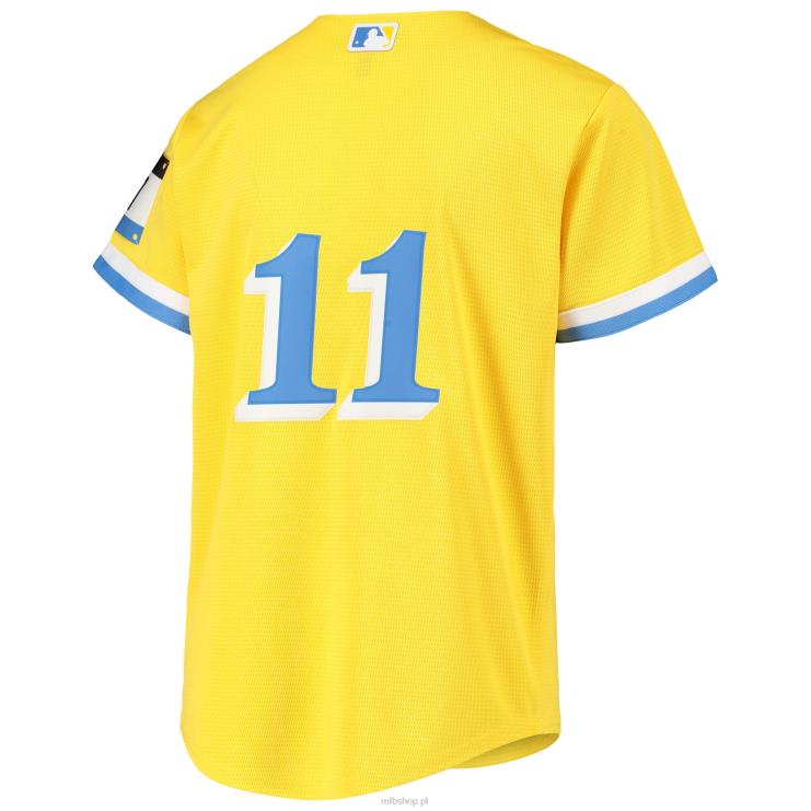 replika koszulki zawodnika nike gold city connect boston red sox rafael devers młodzież 0J02V849 MLB Jerseys