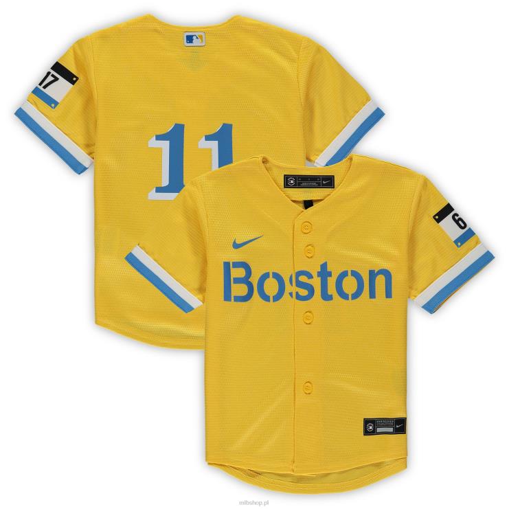replika koszulki zawodnika nike gold city connect boston red sox rafael devers maluch 0J02V1337 MLB Jerseys