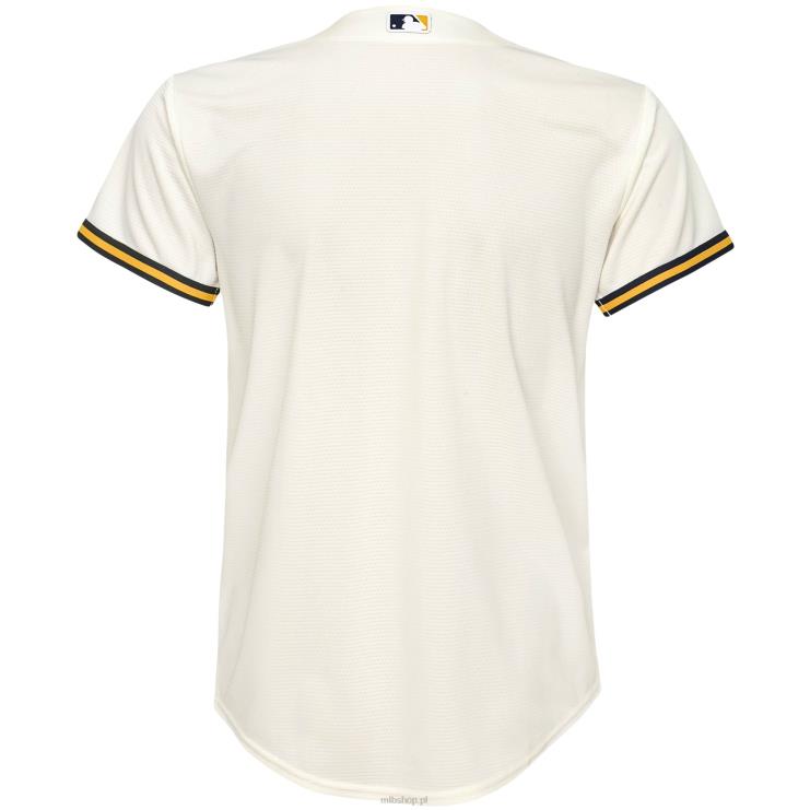 kremowa replika domowej koszulki drużyny nike brewers nike młodzież 0J02V1524 MLB Jerseys