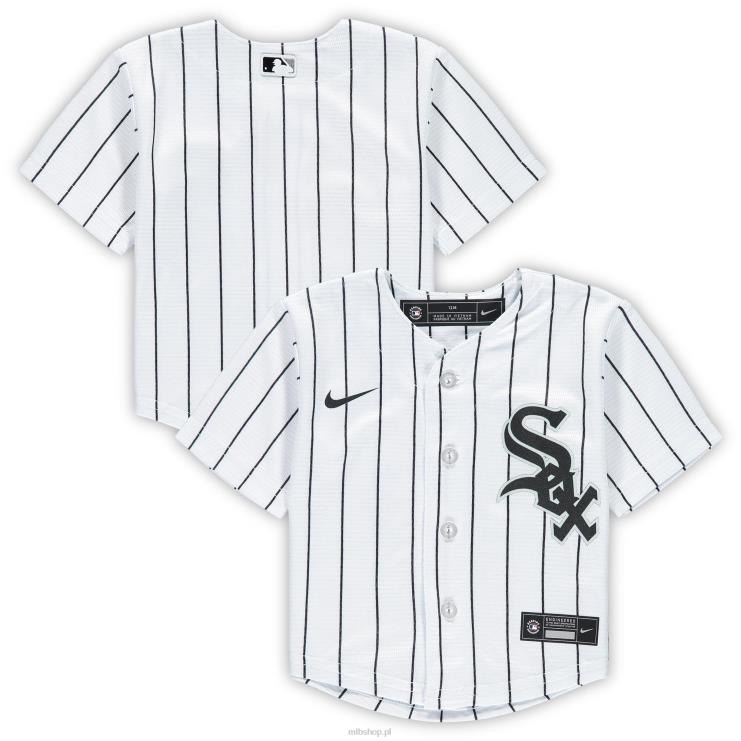 biała domowa replika koszulki nike chicago white sox nike Dziecko 0J02V1578 MLB Jerseys
