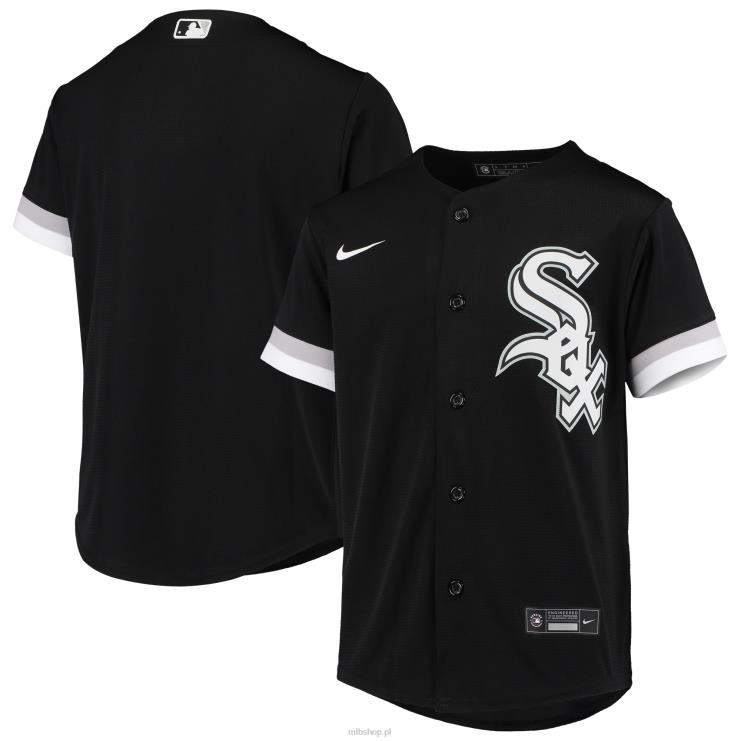 czarna replika koszulki drużyny chicago white sox nike młodzież 0J02V1566 MLB Jerseys
