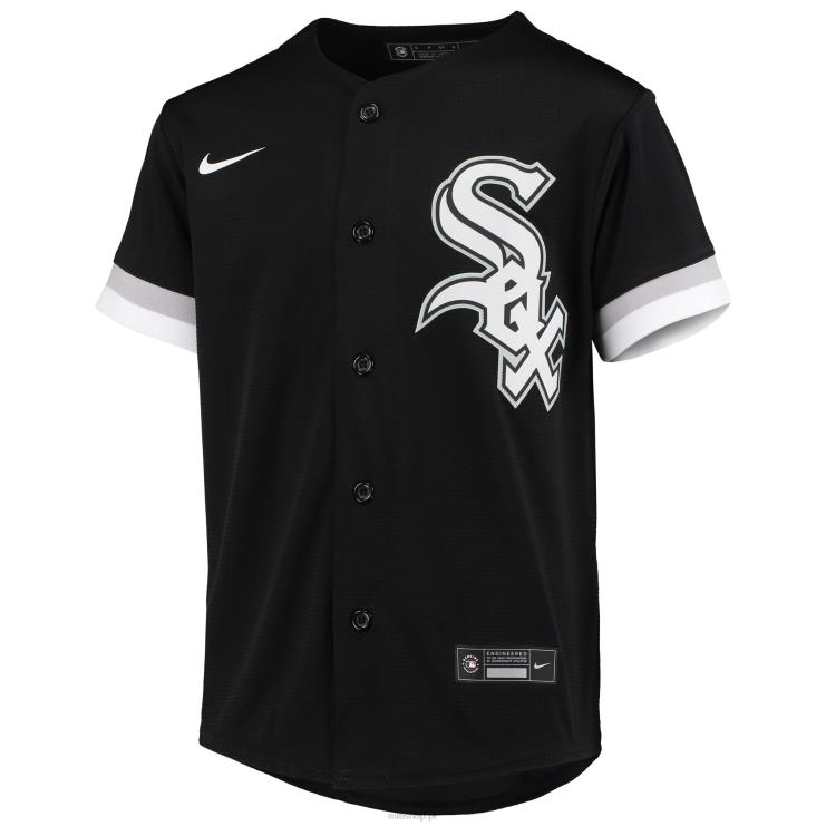 czarna replika koszulki drużyny chicago white sox nike młodzież 0J02V1566 MLB Jerseys
