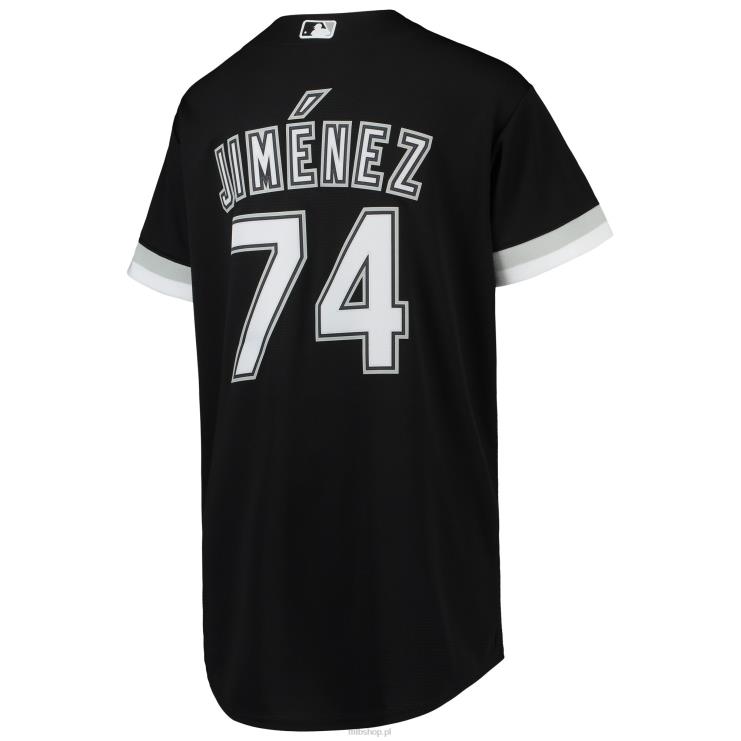 czarna replika koszulki gracza chicago white sox eloy jimenez nike młodzież 0J02V1359 MLB Jerseys