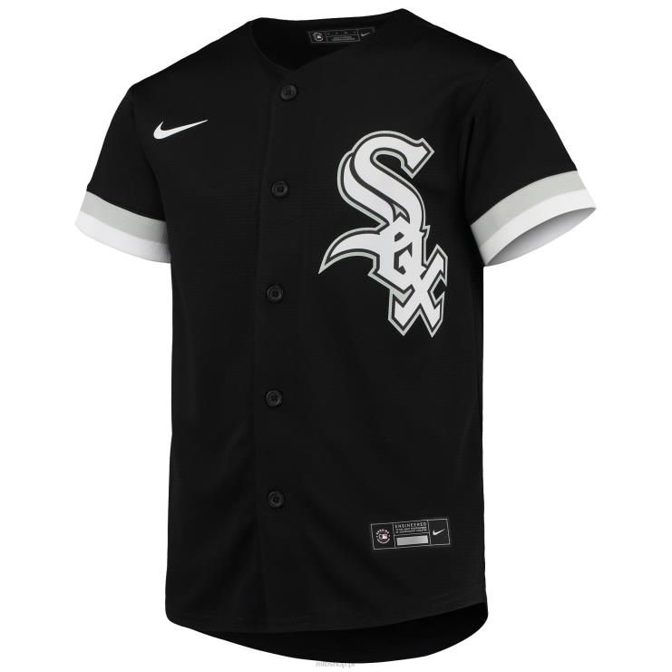 czarna replika koszulki gracza chicago white sox tim anderson nike młodzież 0J02V625 MLB Jerseys