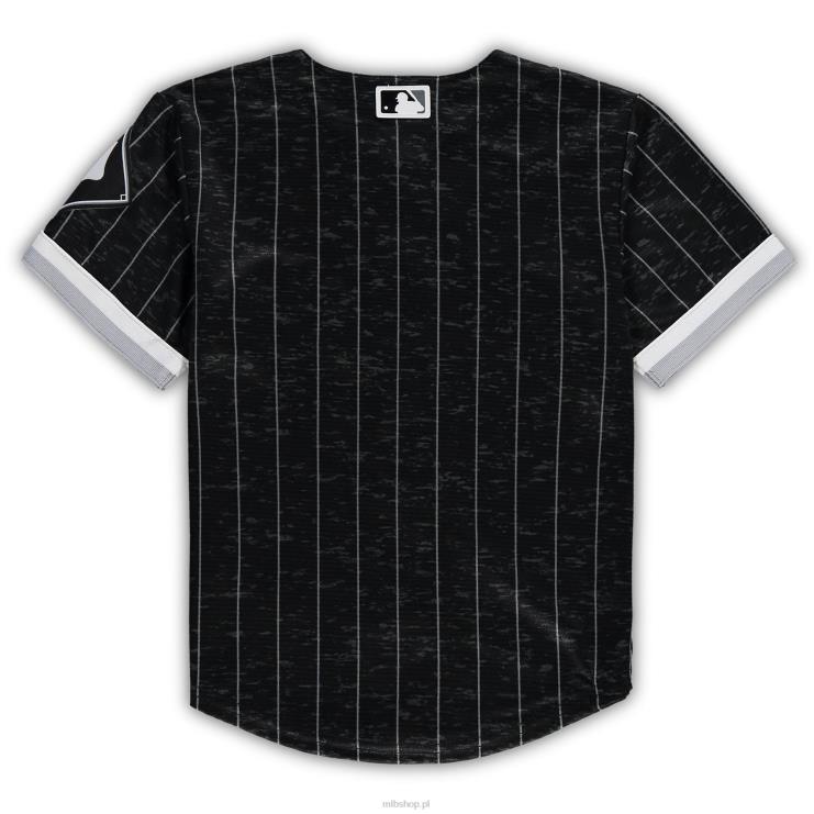czarno-szara replika koszulki drużyny Nike Chicago White Sox City Connect przedszkole 0J02V1419 MLB Jerseys