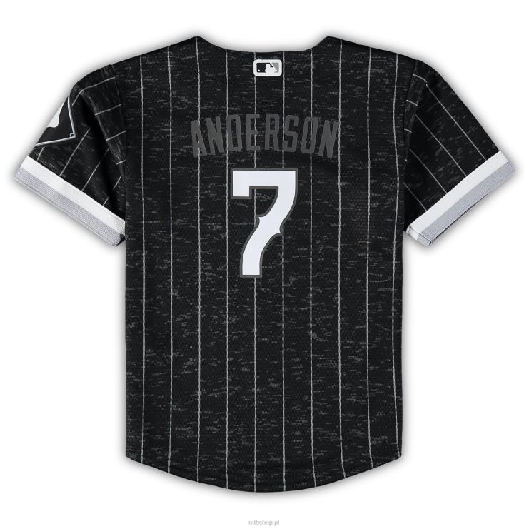 replika koszulki Nike Black City Connect Chicago White Sox Tim Anderson Dziecko 0J02V1348 MLB Jerseys