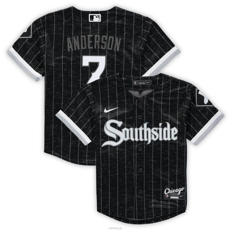 replika koszulki Nike Black City Connect Chicago White Sox Tim Anderson przedszkole 0J02V1432 MLB Jerseys