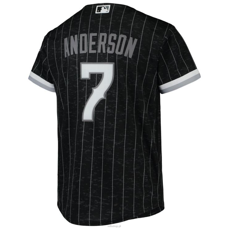 replika koszulki gracza chicago white sox tim anderson nike black city connect młodzież 0J02V872 MLB Jerseys