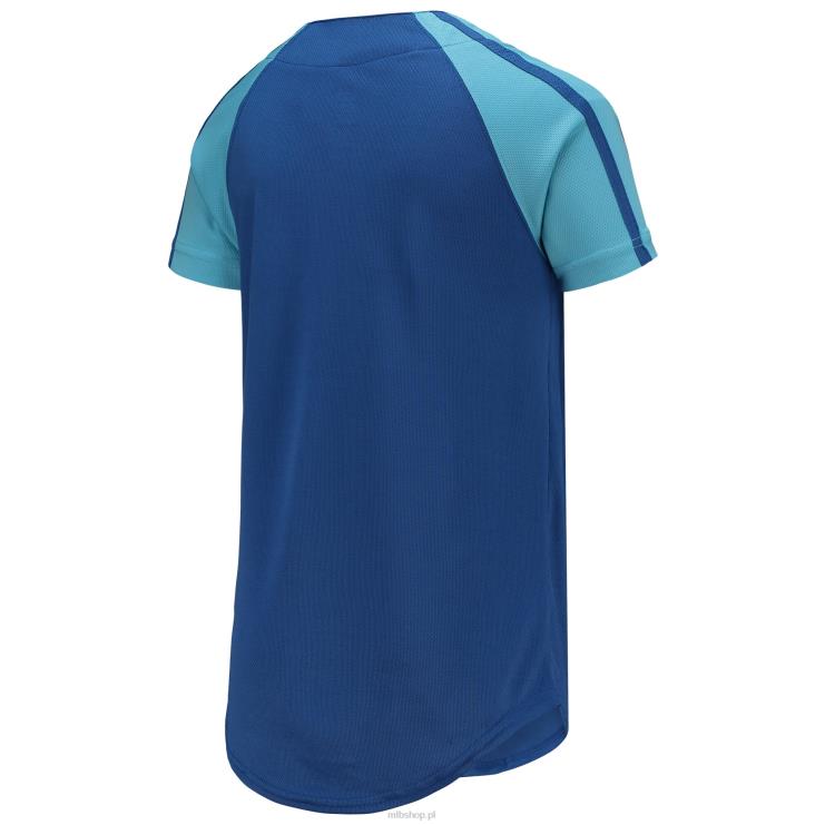 Kansas City Royals z przeszyciami na koszulce z logo drużyny królewskiej młodzież 0J02V1504 MLB Jerseys