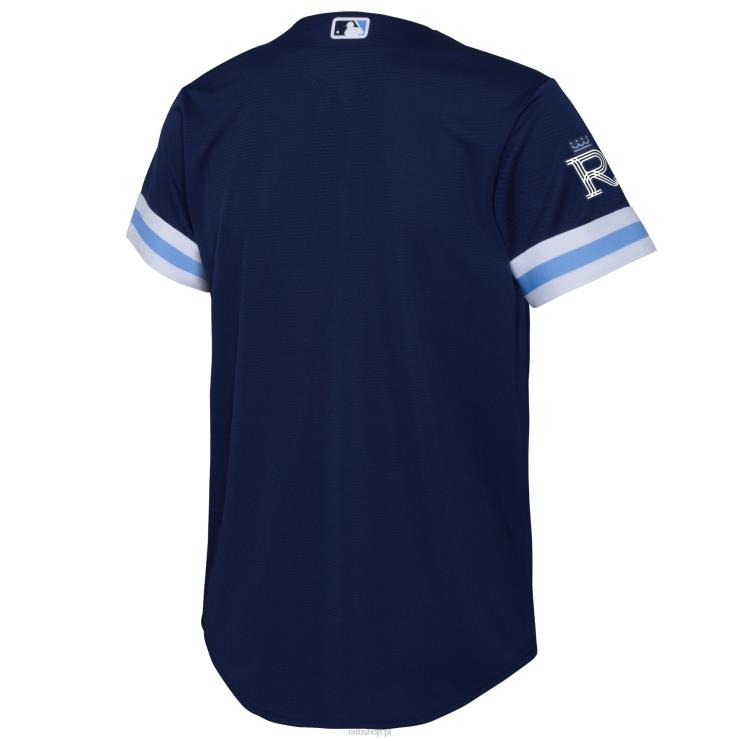 Replika koszulki Kansas City Royals Nike Navy 2022 City Connect maluch 0J02V1490 MLB Jerseys