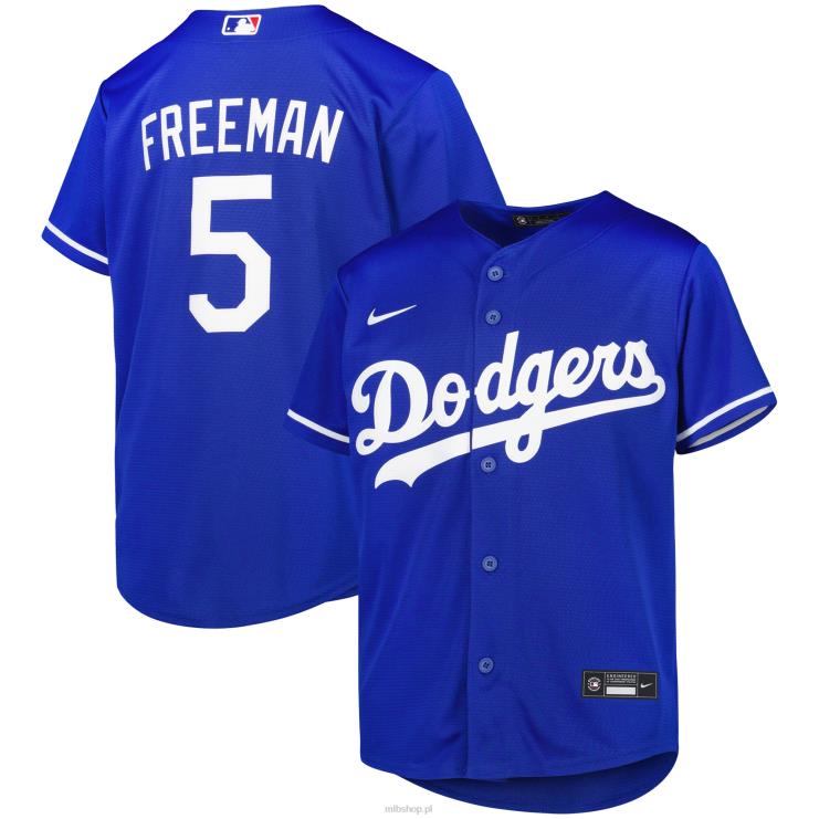Los Angeles Dodgers Freddie Freeman Nike Royal Alternative Replika koszulki gracza młodzież 0J02V319 MLB Jerseys