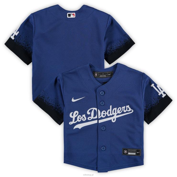 replika koszulki Nike Royal City Connect Los Angeles Dodgers Dziecko 0J02V1537 MLB Jerseys