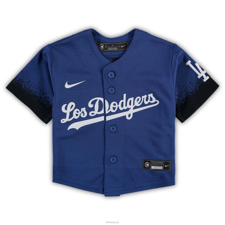 replika koszulki Nike Royal City Connect Los Angeles Dodgers Dziecko 0J02V1537 MLB Jerseys