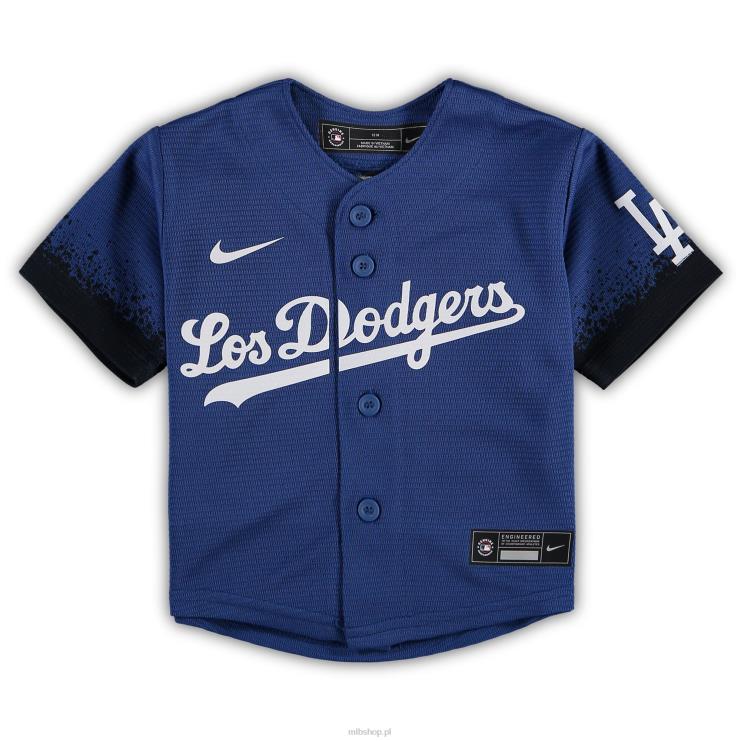 replika koszulki Nike Royal City Connect Los Angeles Dodgers Mookie Betts Dziecko 0J02V1033 MLB Jerseys