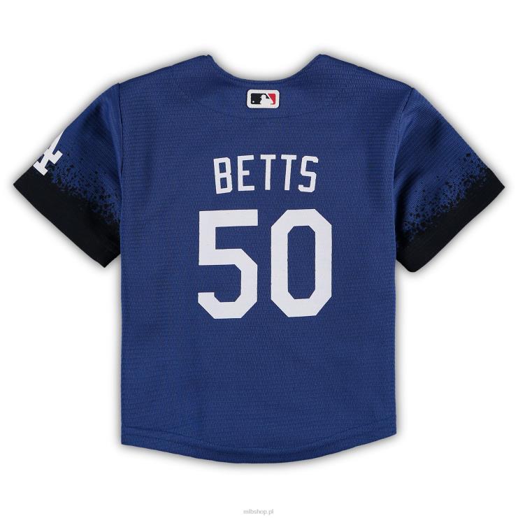 replika koszulki Nike Royal City Connect Los Angeles Dodgers Mookie Betts Dziecko 0J02V1033 MLB Jerseys