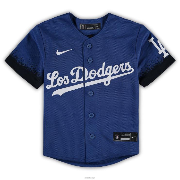replika koszulki Nike Royal City Connect Los Angeles Dodgers Mookie Betts przedszkole 0J02V736 MLB Jerseys