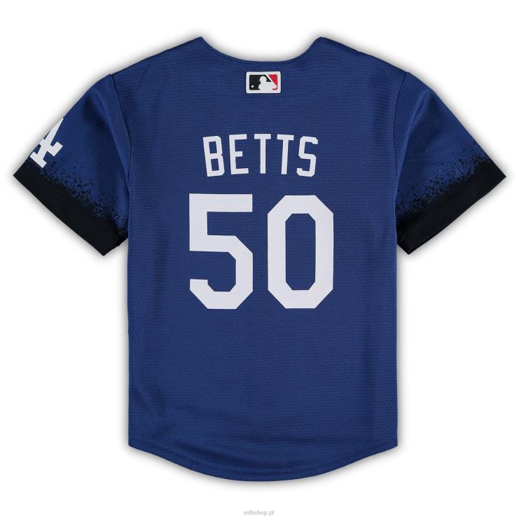 replika koszulki Nike Royal City Connect Los Angeles Dodgers Mookie Betts przedszkole 0J02V736 MLB Jerseys