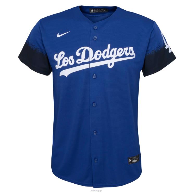 replika koszulki gracza Los Angeles Dodgers Freddie Freeman Nike Royal City Connect młodzież 0J02V1175 MLB Jerseys