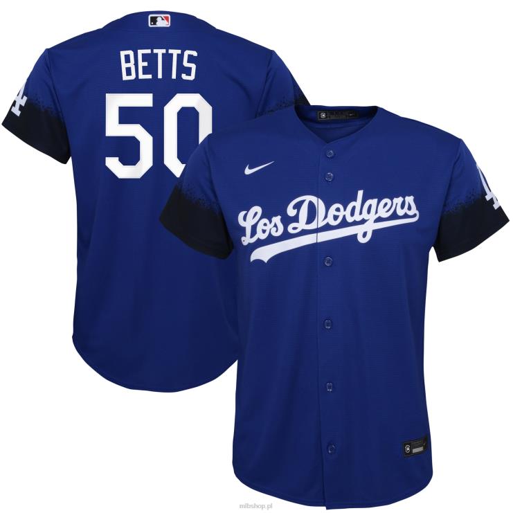 replika koszulki gracza los angeles dodgers mookie betts nike royal city connect młodzież 0J02V734 MLB Jerseys