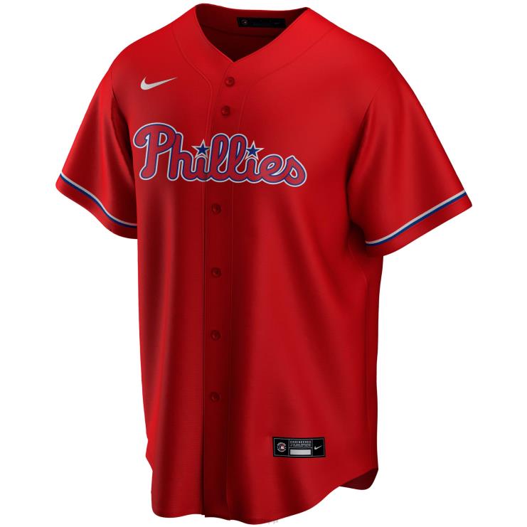 philadelphia phillies bryce harper nike czerwona replika alternatywnej koszulki gracza młodzież 0J02V217 MLB Jerseys