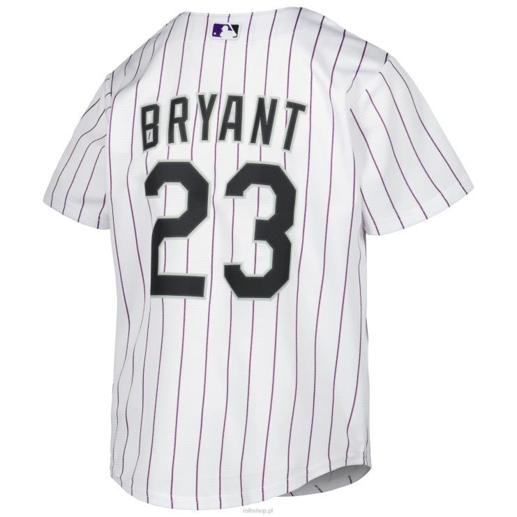 kolorado rockies kris bryant nike biała replika domowej koszulki gracza młodzież 0J02V1023 MLB Jerseys