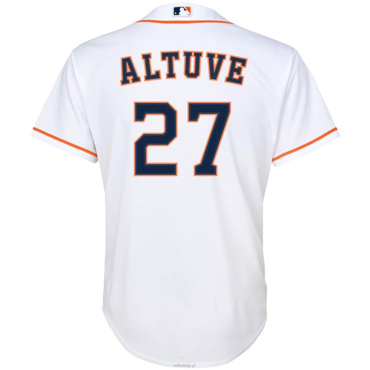 biała domowa replika koszulki houston astros jose altuve nike młodzież 0J02V322 MLB Jerseys