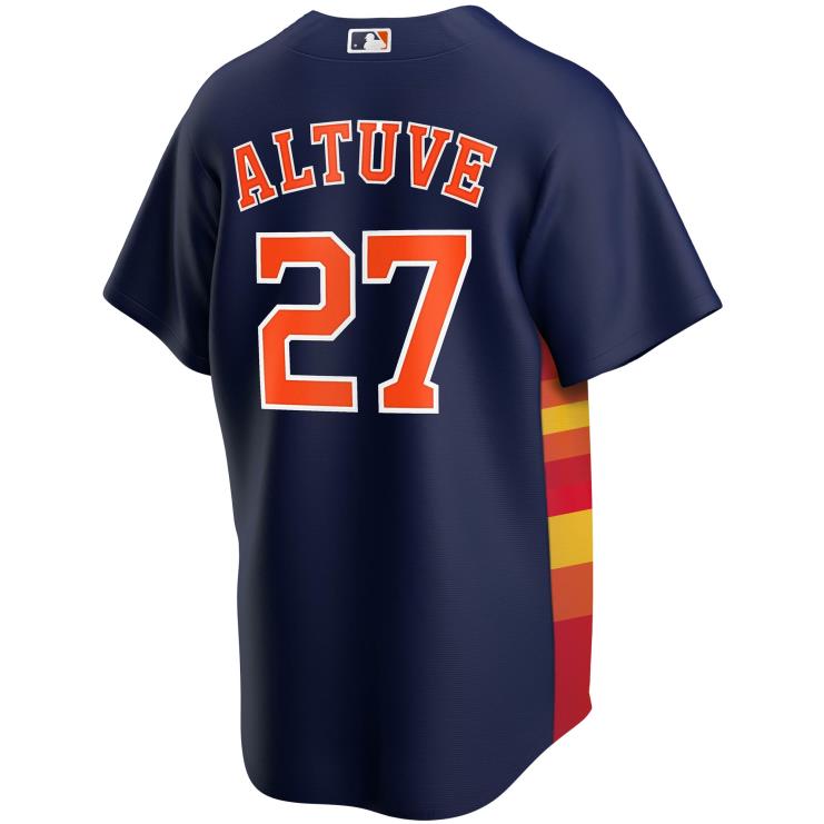 houston astros jose altuve nike granatowa replika alternatywnej koszulki gracza młodzież 0J02V321 MLB Jerseys