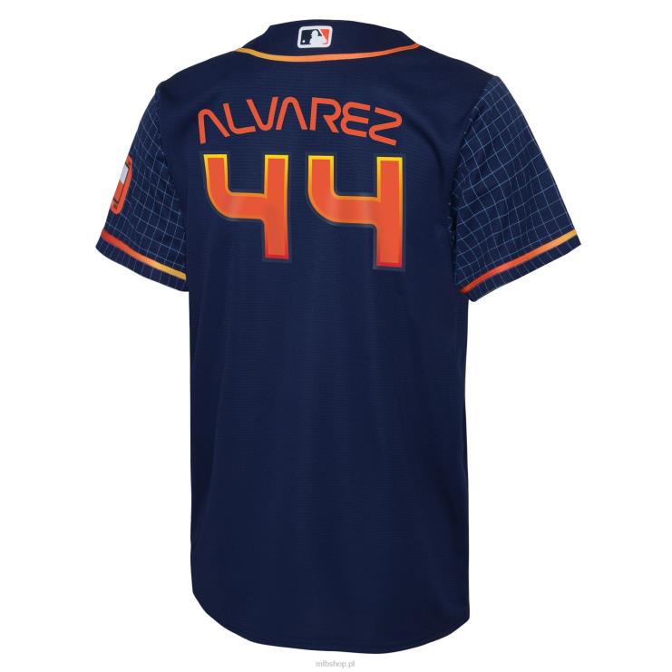 houston astros yordan alvarez nike granatowa 2022 city connect replika koszulki gracza młodzież 0J02V391 MLB Jerseys