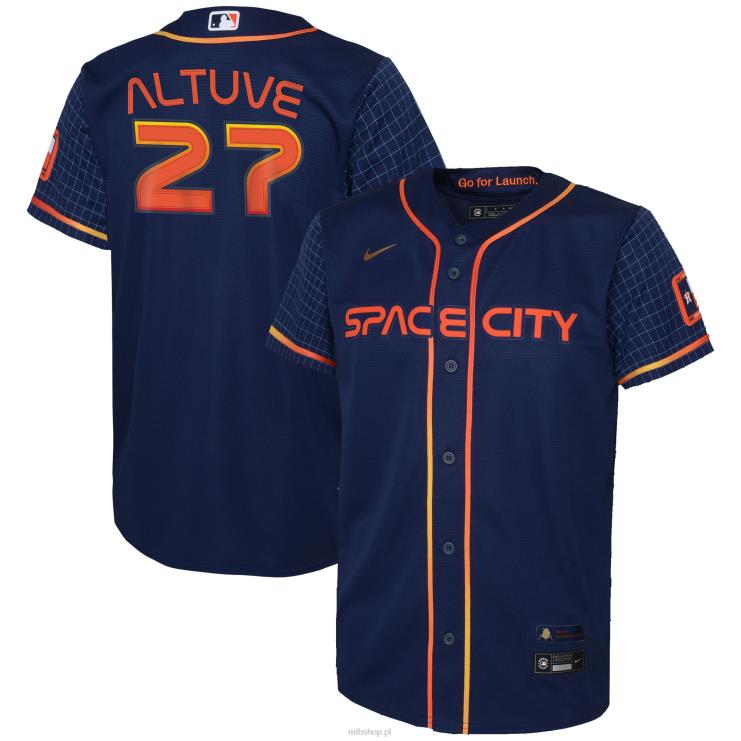 koszulka houston astros jose altuve nike granatowa 2022 city connect maluch 0J02V564 MLB Jerseys