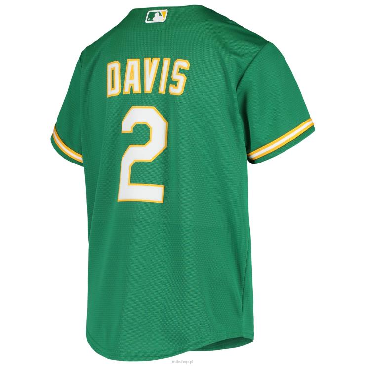 Oakland lekkoatletyka khris davis nike zielona replika alternatywnej koszulki młodzież 0J02V1467 MLB Jerseys